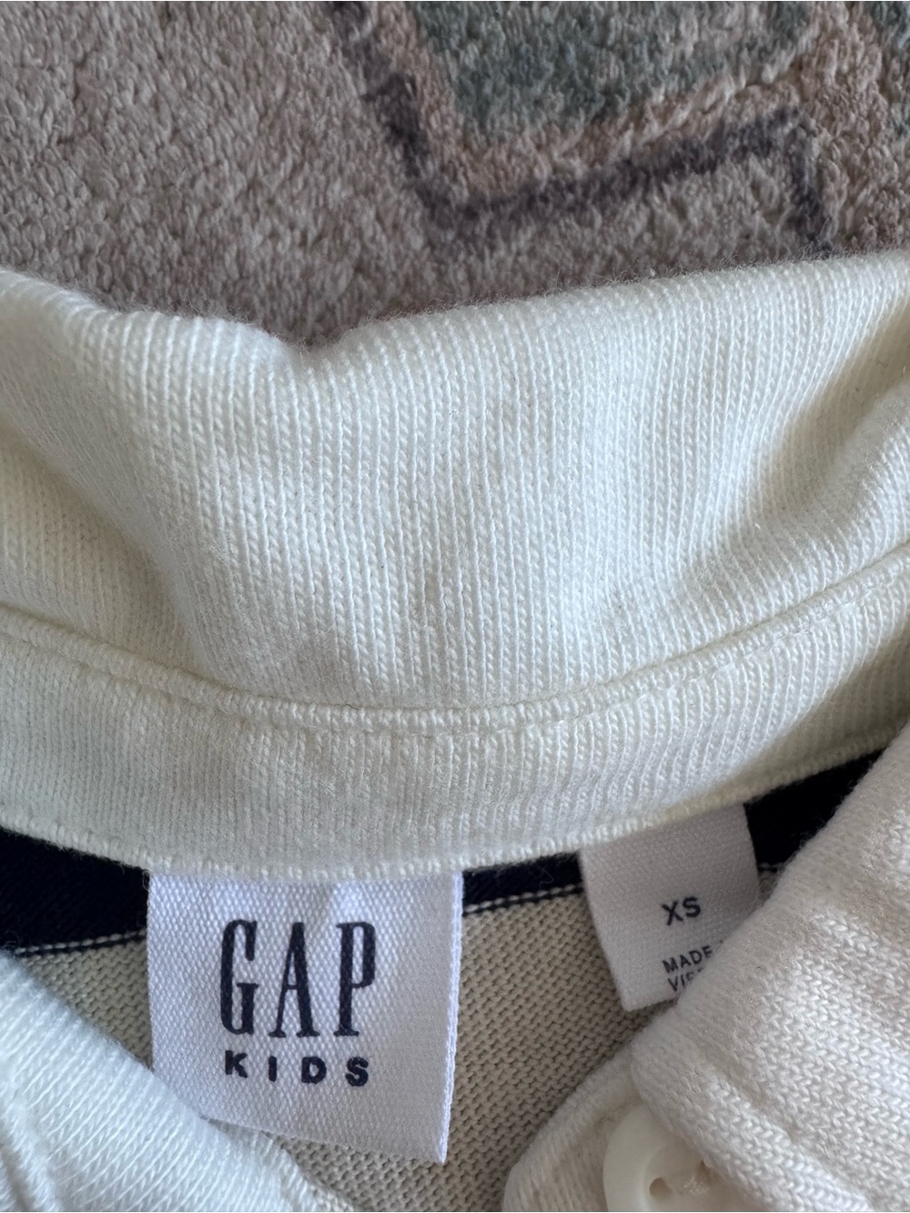 Unisex Boxy Striped Rugby Top - Picture 3 of 3